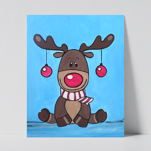 Reindeer Canvas (easy)