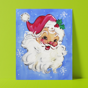 Santa Canvas (difficult)