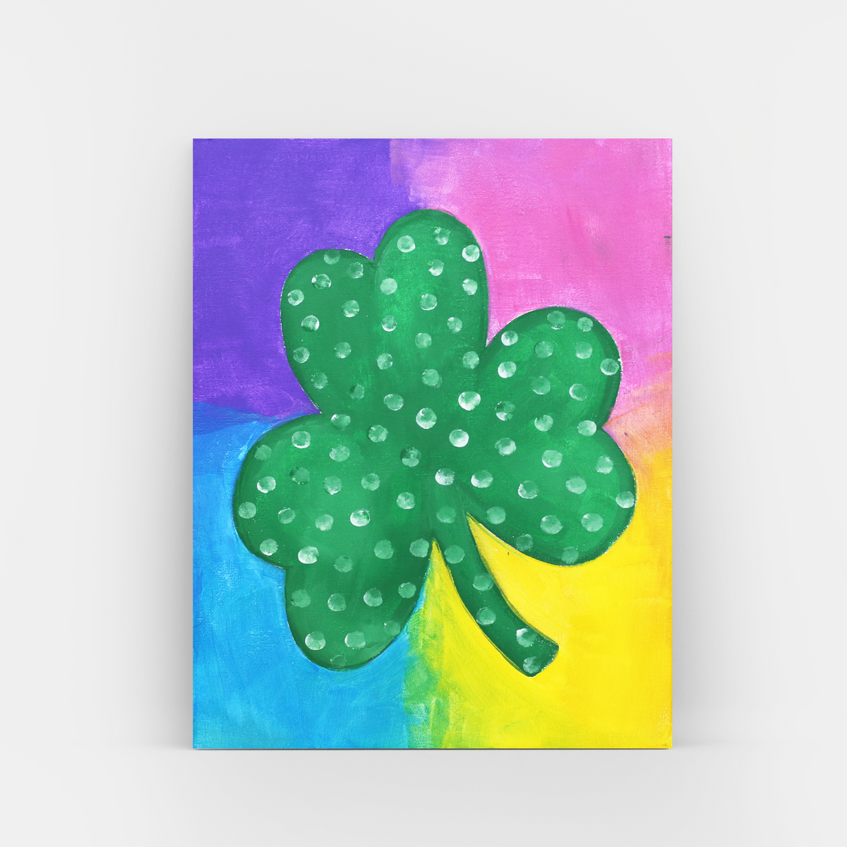Shamrock Canvas – The Little Art Bus